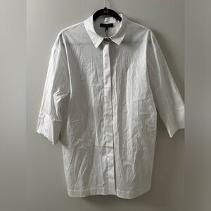 Lafeyette Ny Button Down Shirt - NWT - White